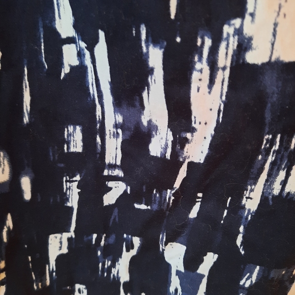 Pencil Skirt 14  Mexx Brand, blue & black - Picture 3 of 10